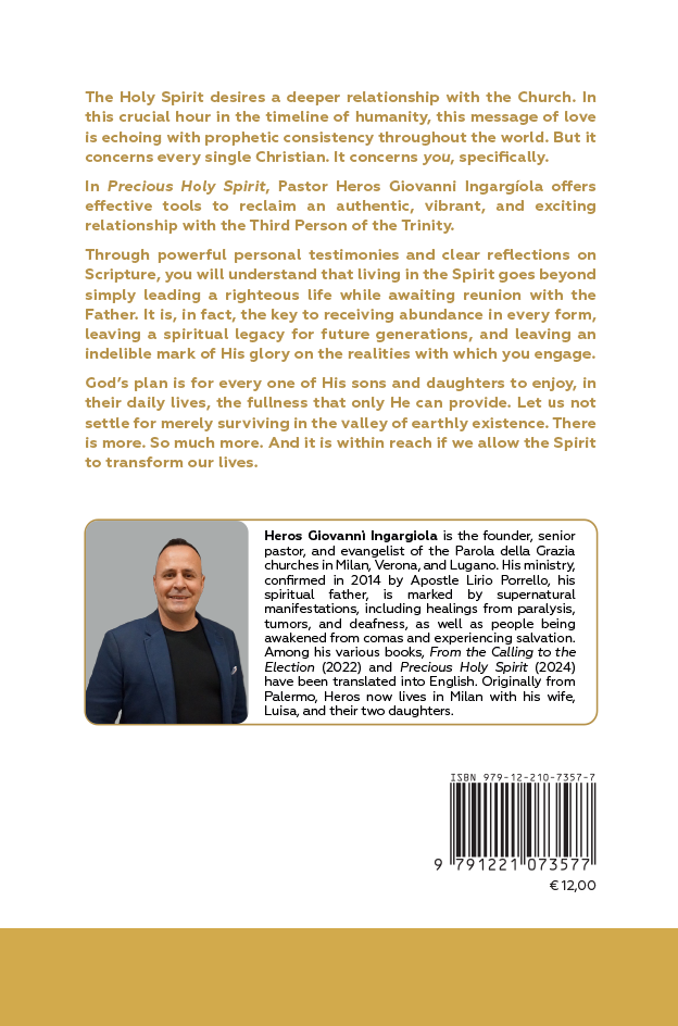 Precious Holy Spirit | Walking in Divine Favor for a Life of Fulfillment