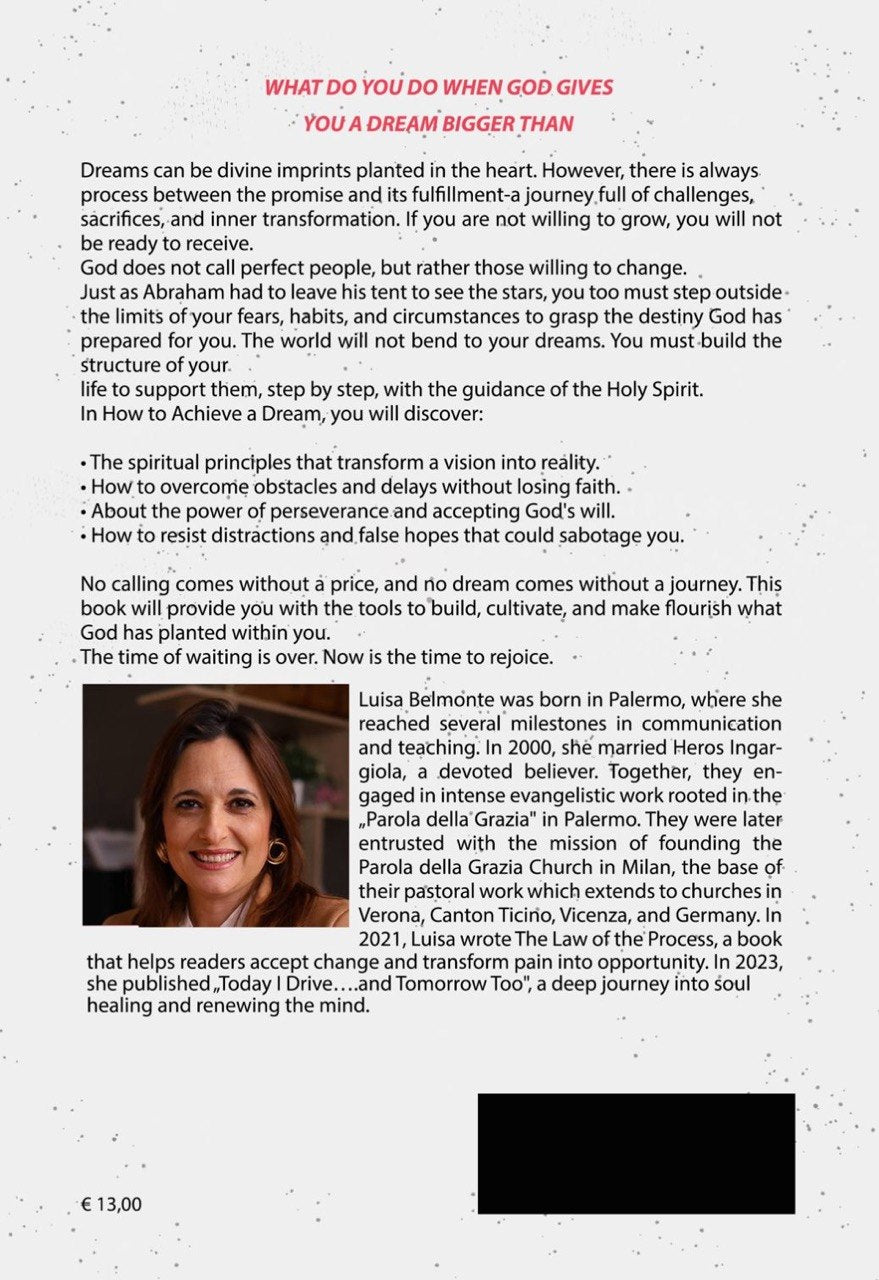 How to Fulfill a Dream Without Getting Lost in a Labyrinth by Luisa Ingargiola